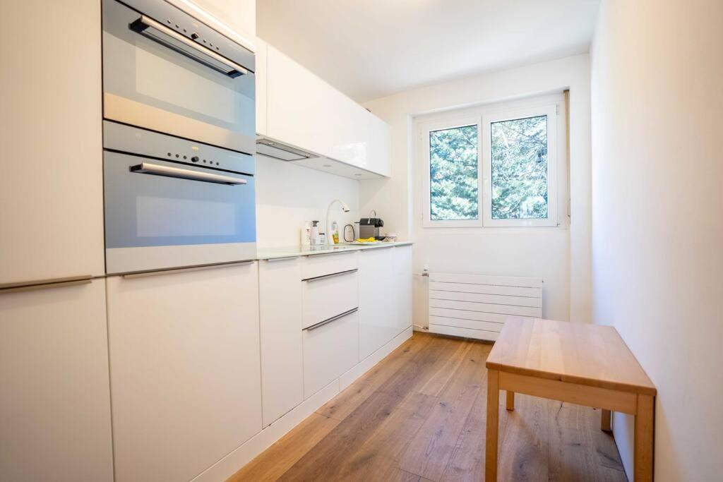 Moderne Wohnung Mit Ausblick Und Viel Sonne Zermatt Exterior photo